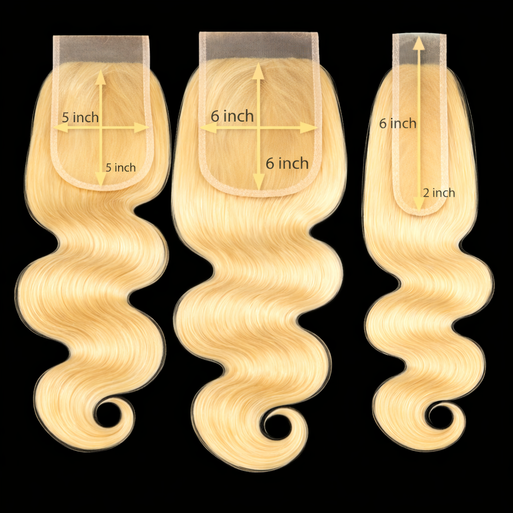 Blonde HD Closure
